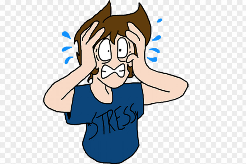 Style Sign Language Stress Cartoon PNG