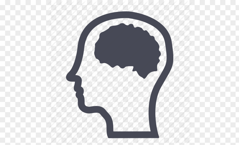 Brain In Head Icon Thought Mind PNG