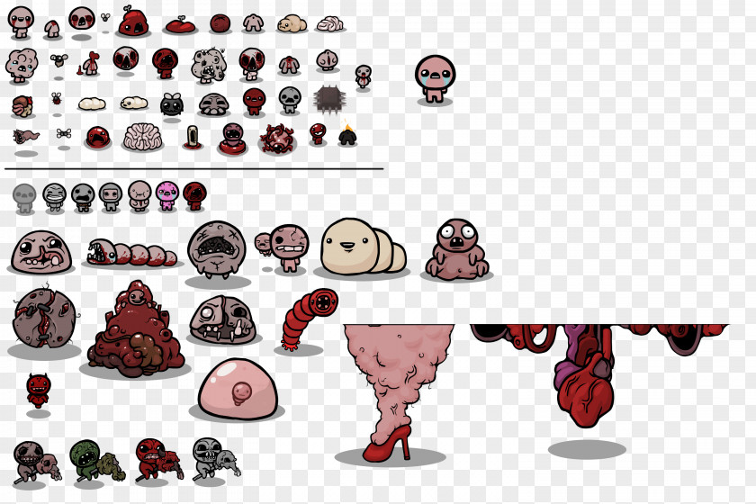 Gate The Binding Of Isaac: Rebirth Enemy Boss PNG
