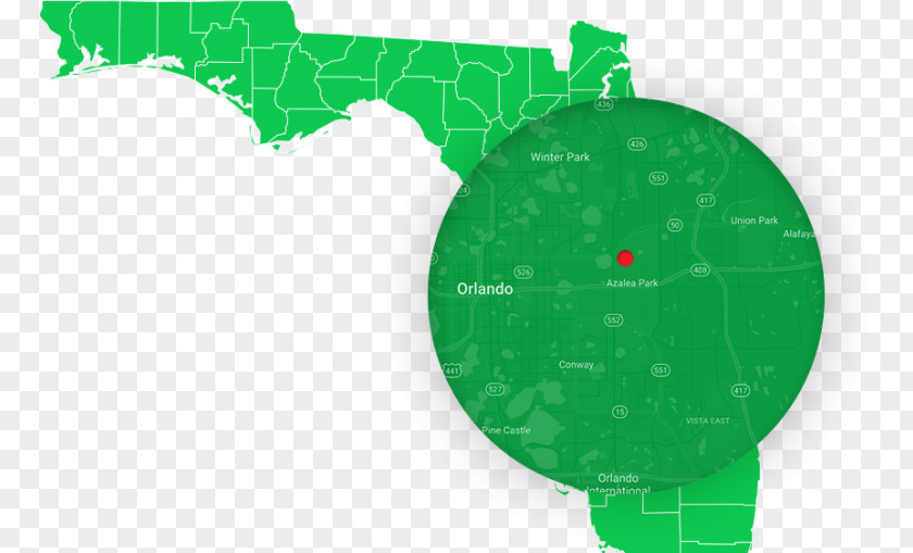 Map Florida World PNG