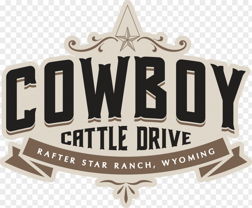 Pride Of Cows Cattle Drive Logo Ranch Cowboy PNG