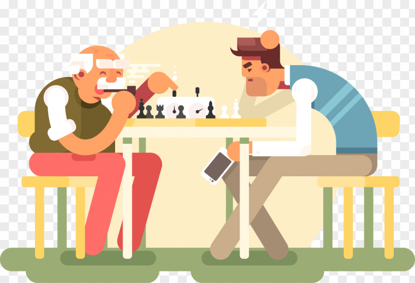 Vector Flat Board Games Chess Piece Game Illustration PNG