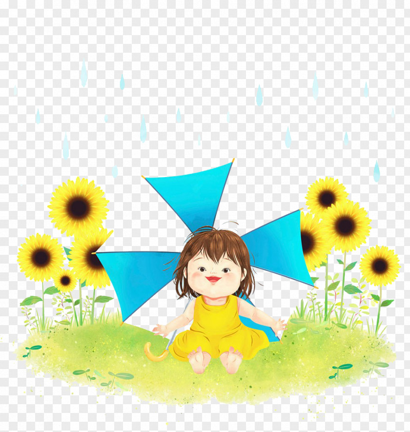 Children And Flowers Flower Child Clip Art PNG