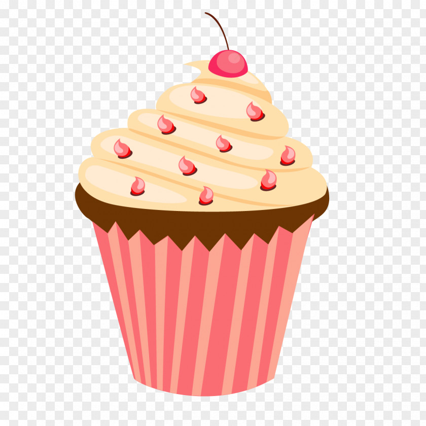 Cream Cake Cupcake Frosting & Icing American Muffins Illustration PNG