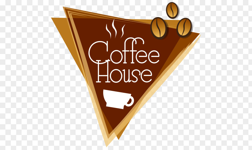 Creative Label Coffee Shop Tea Cappuccino Cafe Breakfast PNG