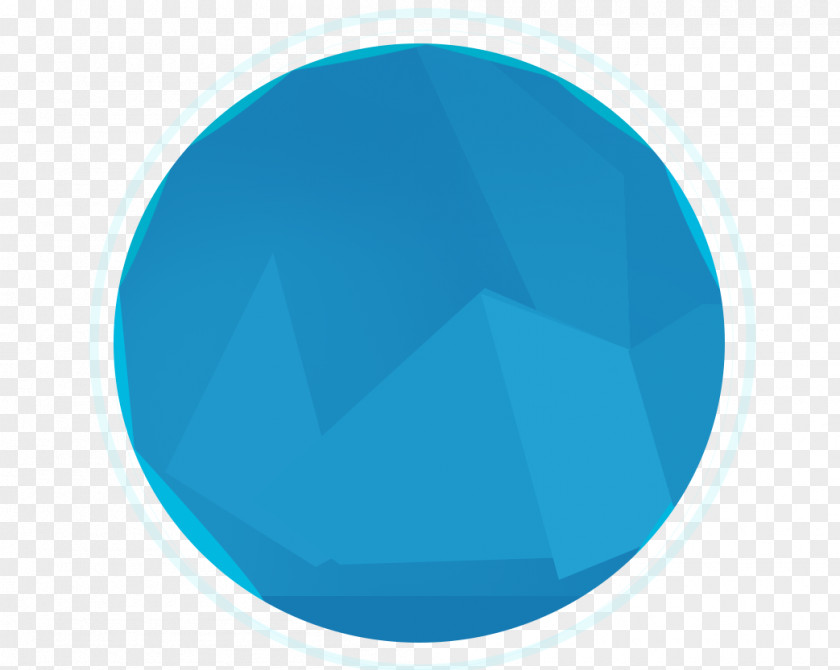 Geometric Circle Turquoise Angle PNG