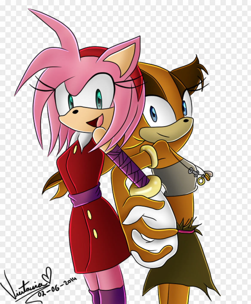 Amy Rose Sticks The Badger Ariciul Sonic Tails Hedgehog PNG