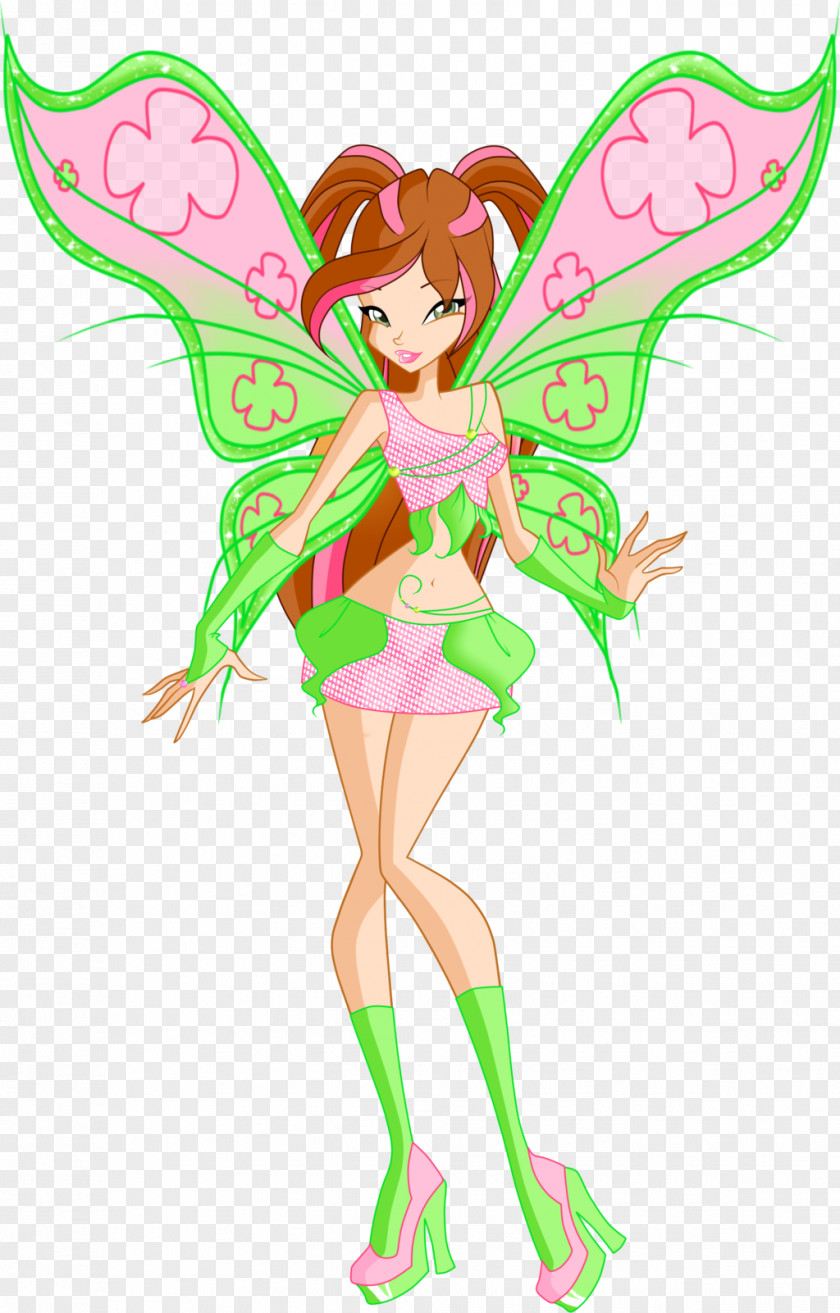Fairy Flowering Plant Costume Design Clip Art PNG
