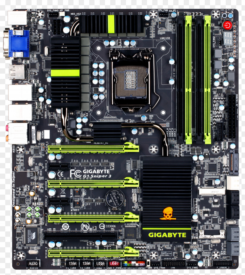 Intel LGA 1155 Motherboard Gigabyte Technology Scalable Link Interface PNG