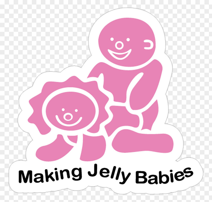 Jelly Babies Slapstick Sticker Decal Text PNG