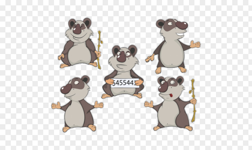 Koala Cartoon Drawing PNG