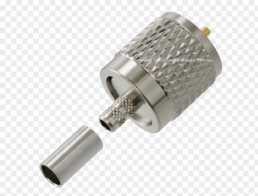 RG-58 Electrical Connector UHF Coaxial Cable Crimp PNG