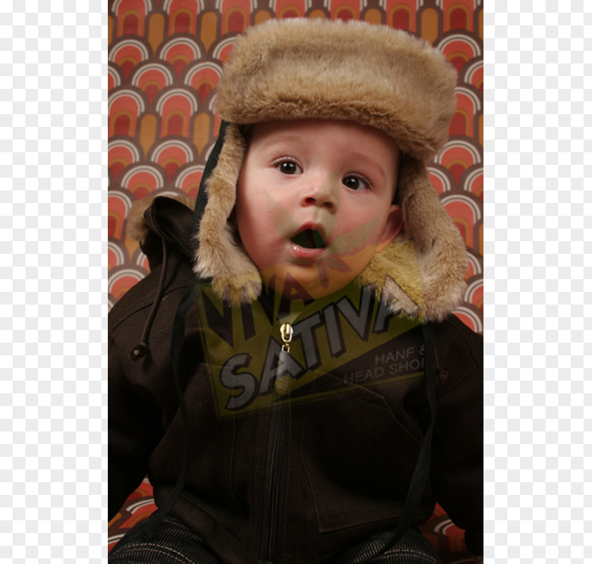 Sativa Toddler Fur Hat PNG