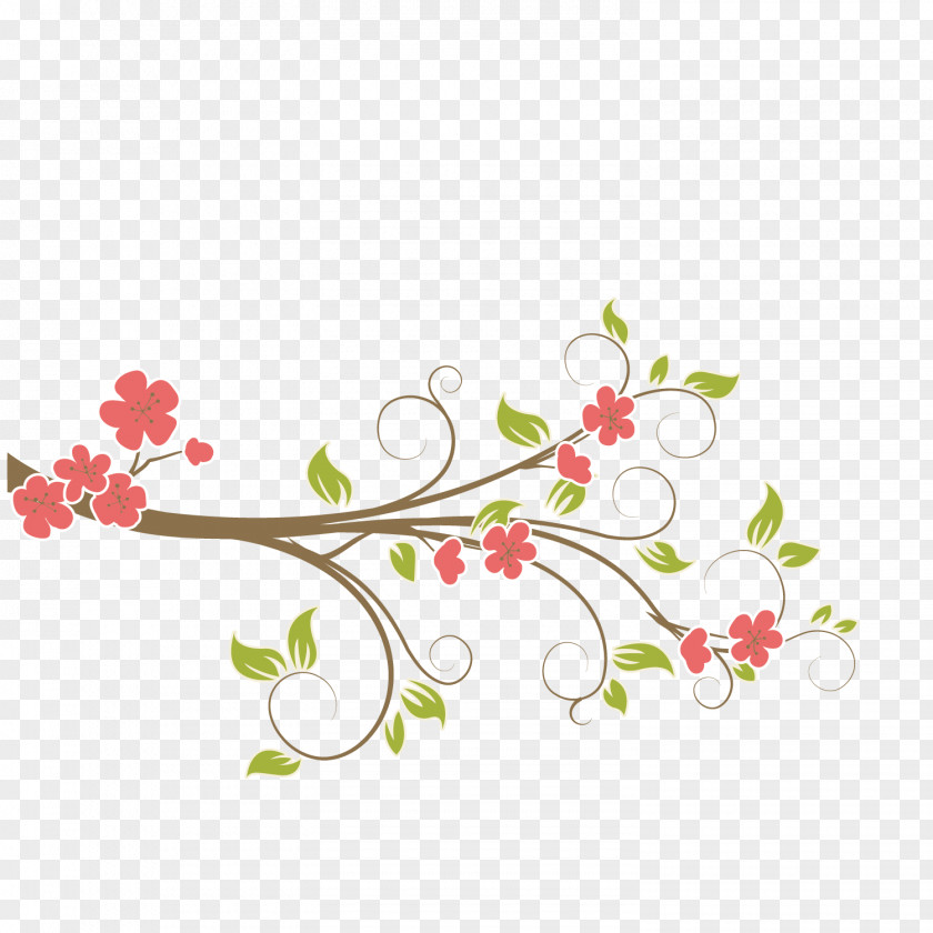 Vector Plant Vine Branches PNG
