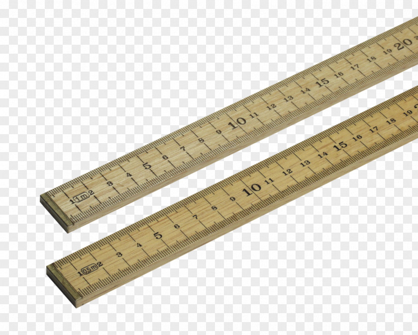 Wood Ruler Length Millimeter Centimeter PNG