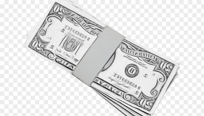 Banknote Money Handling Cartoon PNG