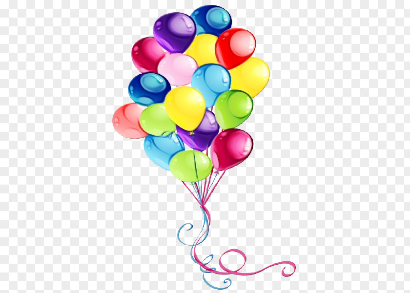 Flower Plant Birthday Balloon Cartoon PNG