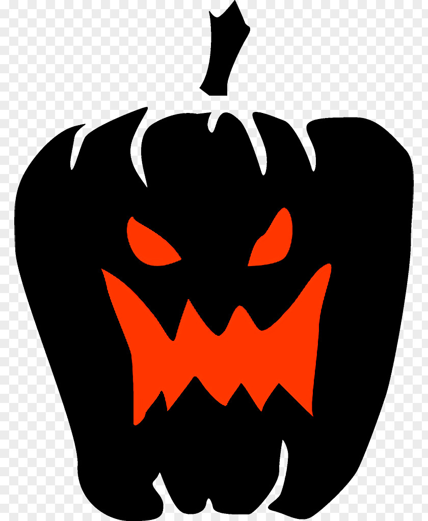 Fruit Plant Jack-o-Lantern Halloween Carved Pumpkin PNG