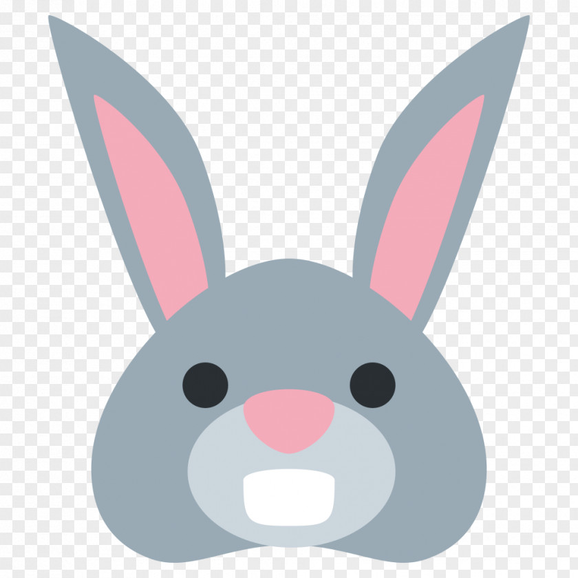 Bunny Emoji Sticker Text Messaging Social Media SMS PNG