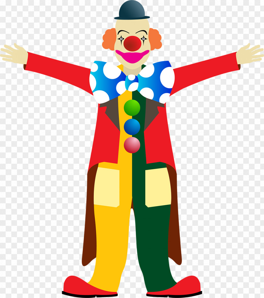Clown Circus Drawing PNG