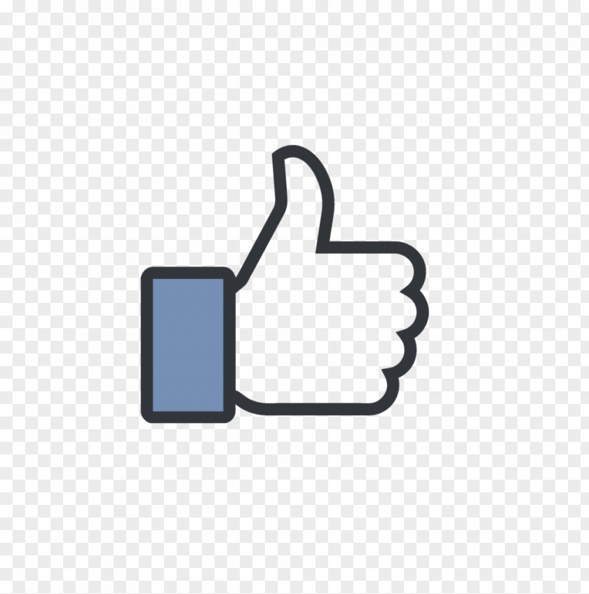 Facebook Like Button Social Media PNG