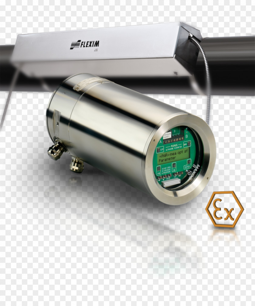 Flow Measurement Ultrasonic Meter Ultrasound Gas Measuring Instrument PNG