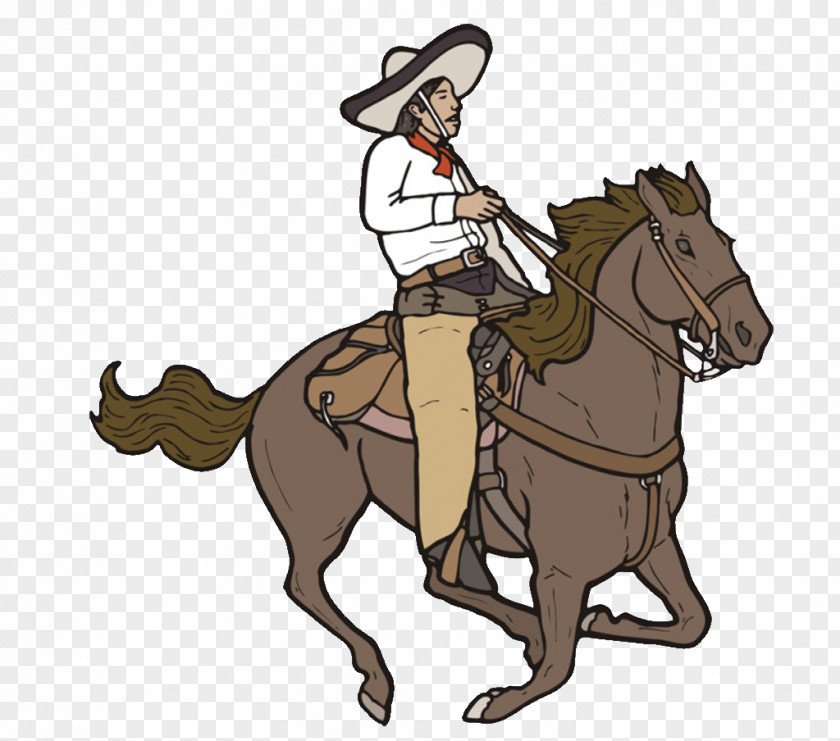 Knight Cowboy Creative Horse Bridle PNG