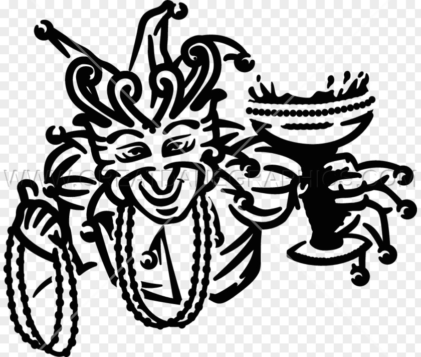 Mardi Gras Bead Black And White Drawing Clip Art PNG