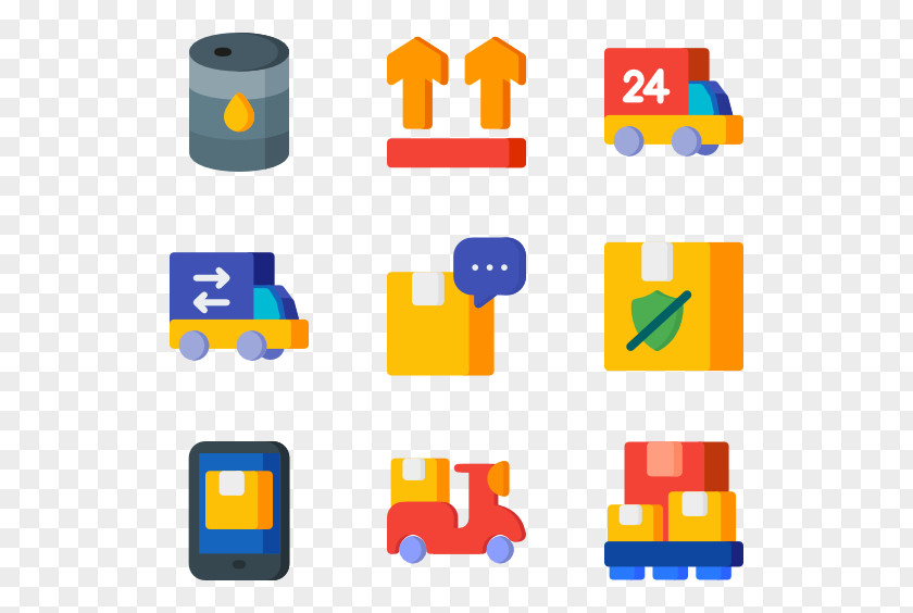 Packaging Icon Technology Font PNG