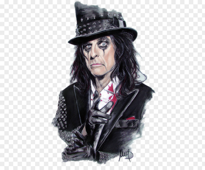 Painting Alice Cooper Work Of Art Musician PNG