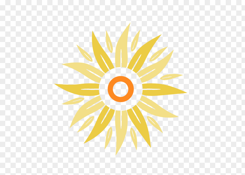 Small Chrysanthemum Graphic Design Logo PNG