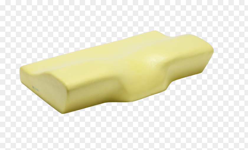Sponge Pillow Material Yellow Angle PNG