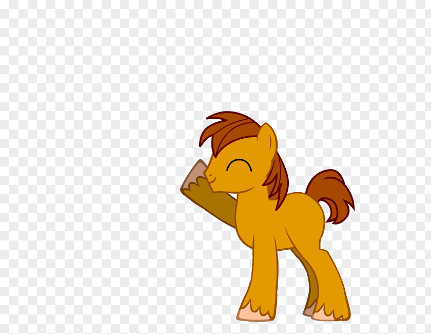 Goodbye Pony Horse Cat Lion Character PNG