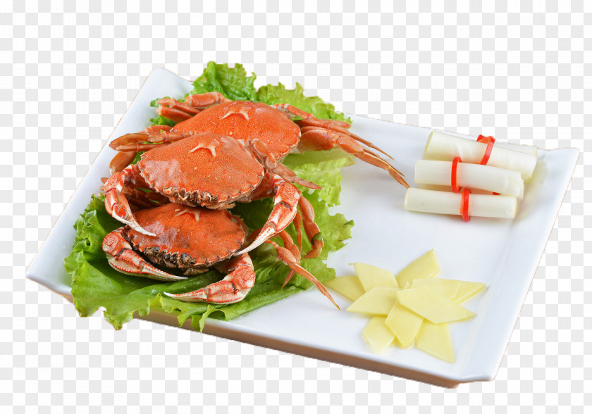 Lettuce Crab Row Eating Food Egg Tart Watermelon PNG