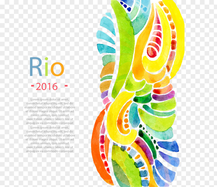 Olympic Poster 2016 Summer Olympics Rio De Janeiro Petrobras Gas Station Euclidean Vector Sport PNG