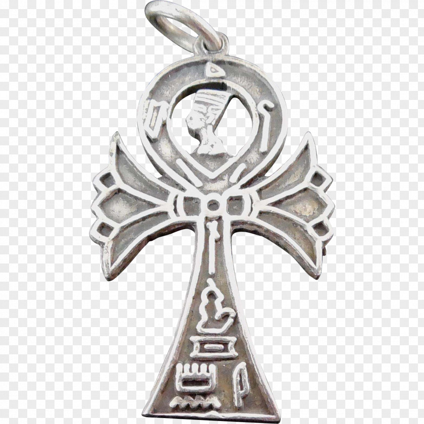 Egyptian Gods Charms & Pendants Jewellery Cross Symbol Silver PNG