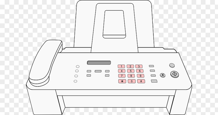 Fax Machine Clip Art PNG