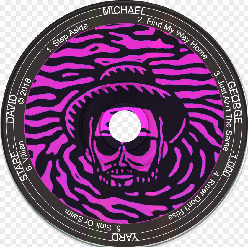 George Michael Skull Wheel Font PNG