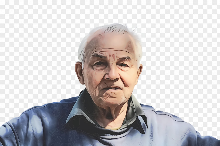 Grandparent Smile Chin Human Portrait Elder Wrinkle PNG