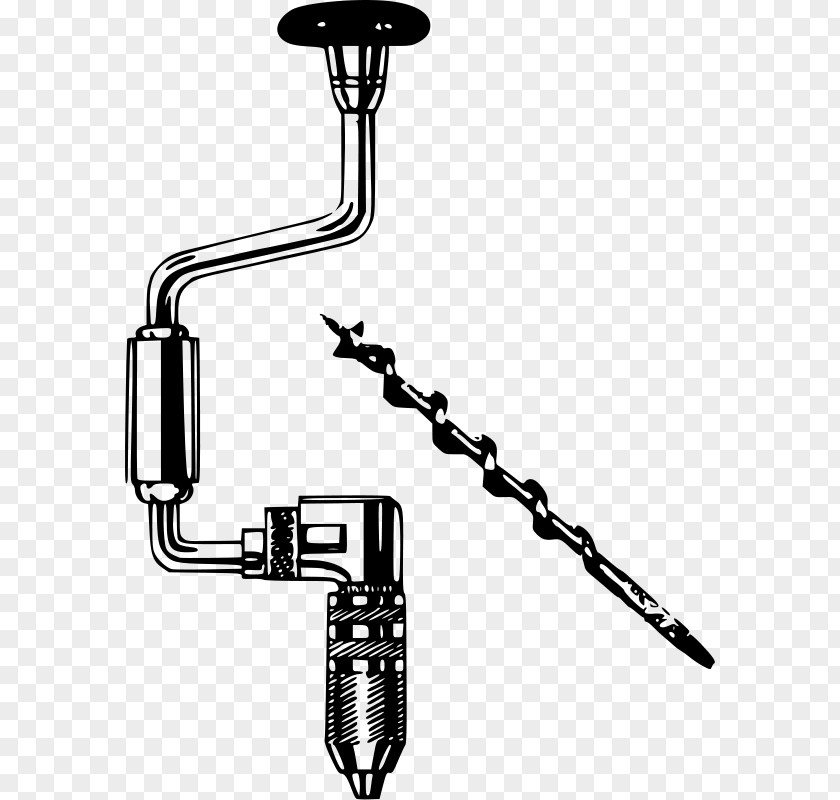 Augers Tool Brace Clip Art PNG