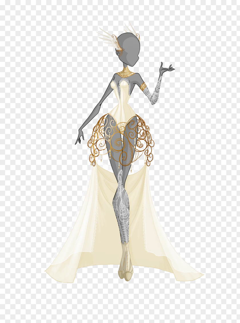 Bidding Fee Auction Clothing Drawing Fashion Costume Dress PNG