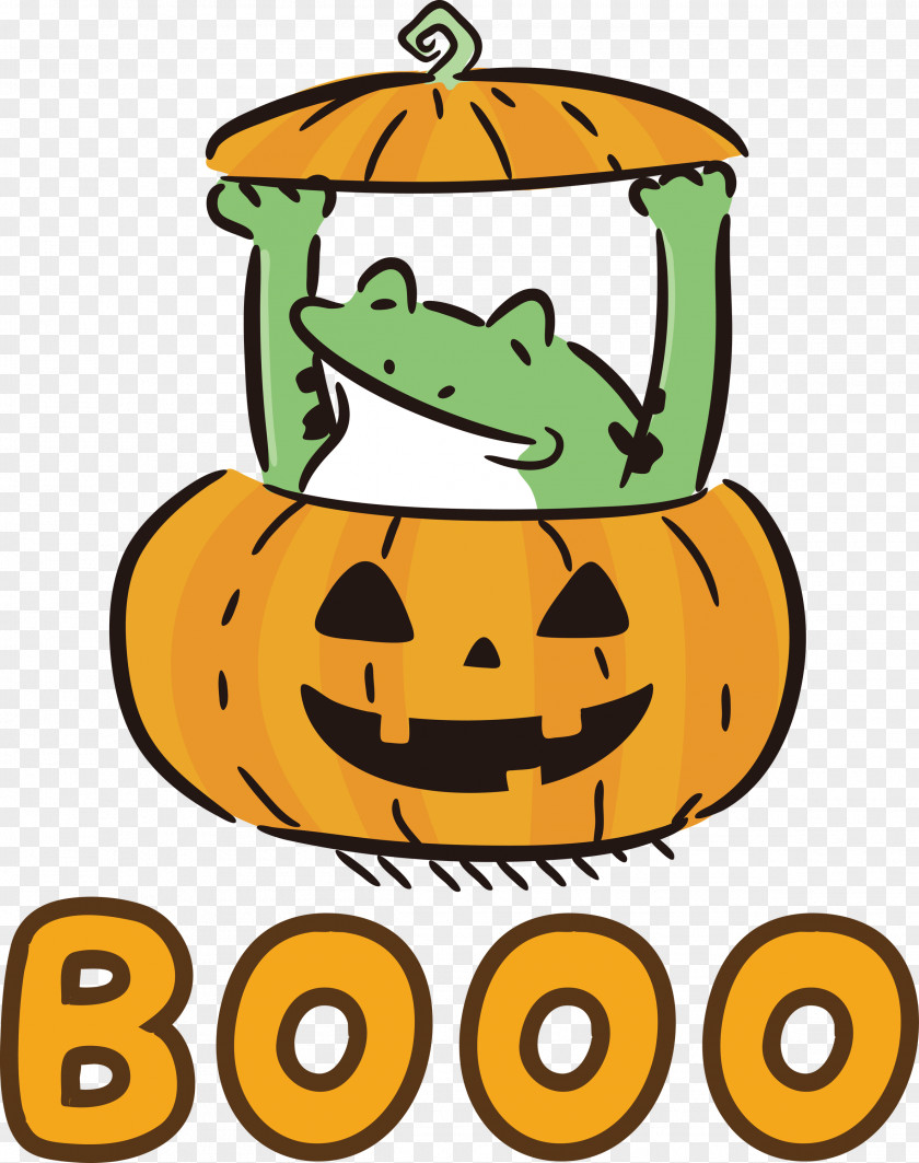 Booo Happy Halloween PNG