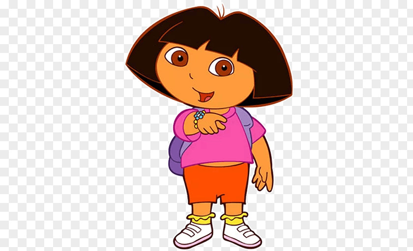 Dora The Explorer Map Hairstyle Cartoon Animated Film Character Bob Cut PNG