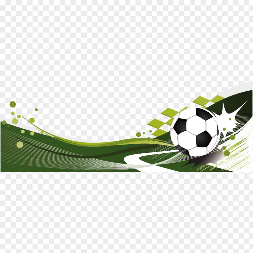 Football American Banner Illustration PNG