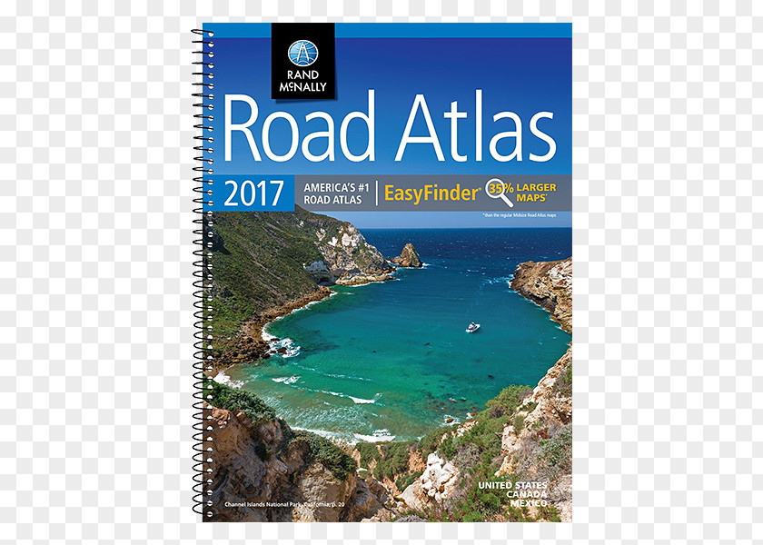 United States Rand McNally 2009 The Road Atlas Large Scale: 2018 Scale Atlas: Lsra New York Times Northern Jersey EasyFinder McMally 2017 Easy Finder US Canada Mex PNG