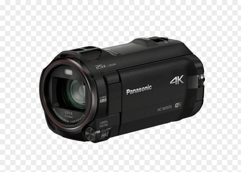 Camera Panasonic HC-WX970 Video Cameras HC-VX870 4K Resolution PNG