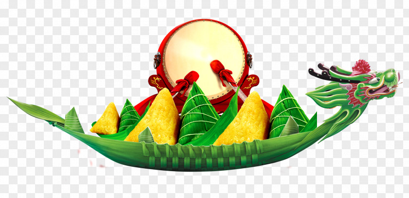 Dragon Boat Festival Hand Painted Zongzi Bateau-dragon Clip Art PNG