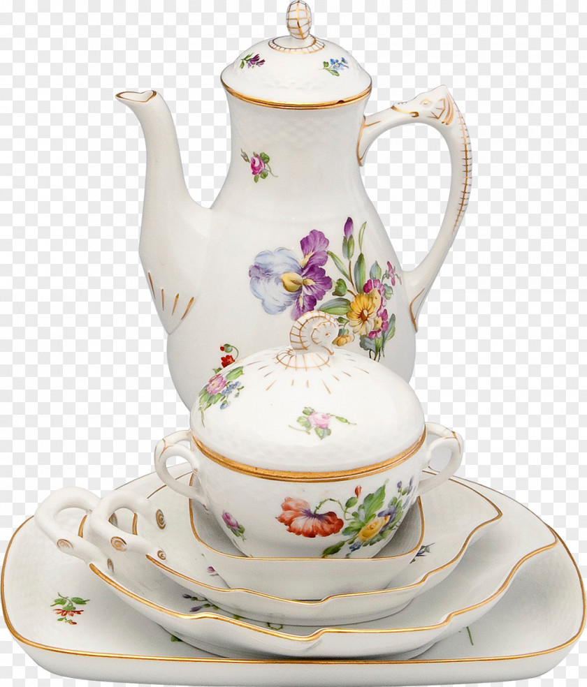 Tableware Tea Saucer Plate Porcelain PNG