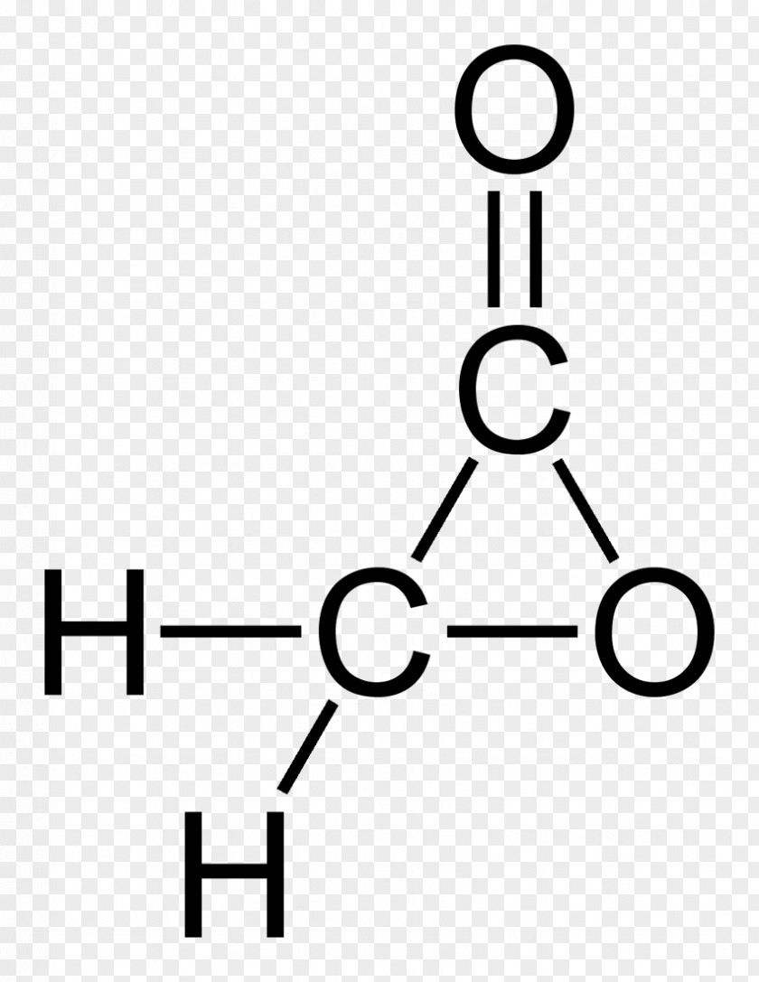 Ethylene Oxide Glycol Structural Formula PNG