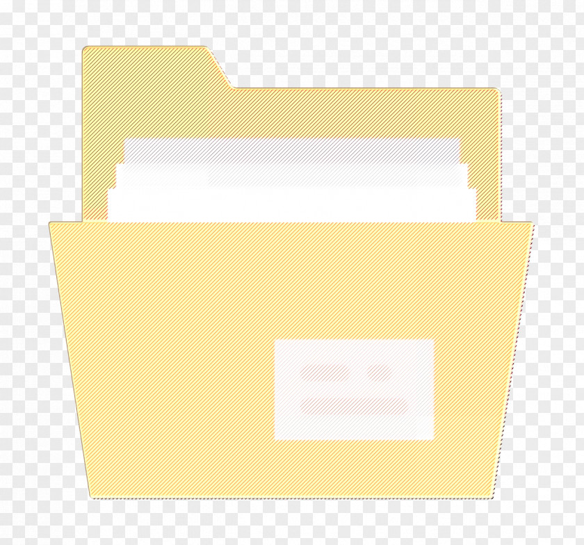 Paper Product Rectangle Essential Icon Folder PNG